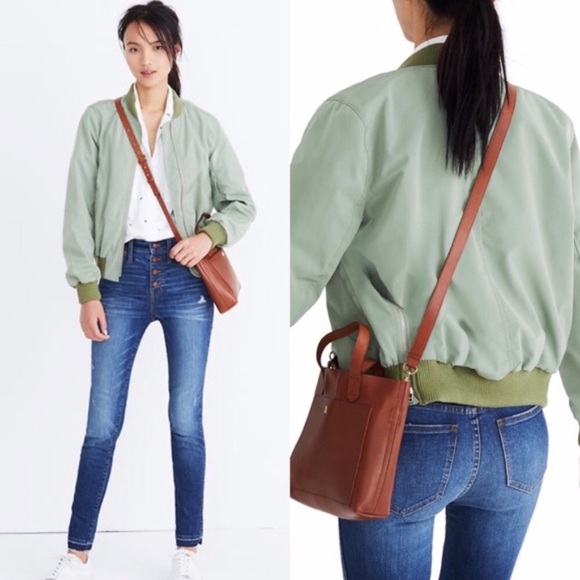 Madewell Jackets & Blazers - Madewell Zip Side Bomber Jacket